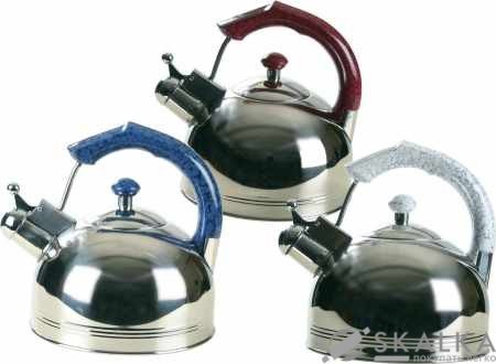 Чайник Maestro Rainbow 3 л со свистком (MR-1309) На фото Чайник Maestro Rainbow 3 л со свистком (MR-1309)