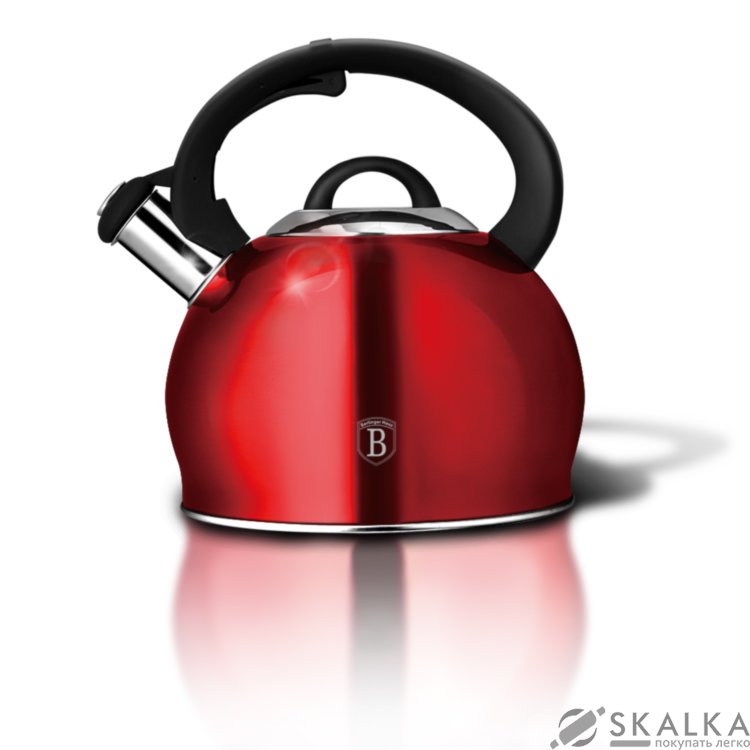 На фото Чайник Berlinger Haus Metallic Line Burgundy Edition 3 л (BH-1836)