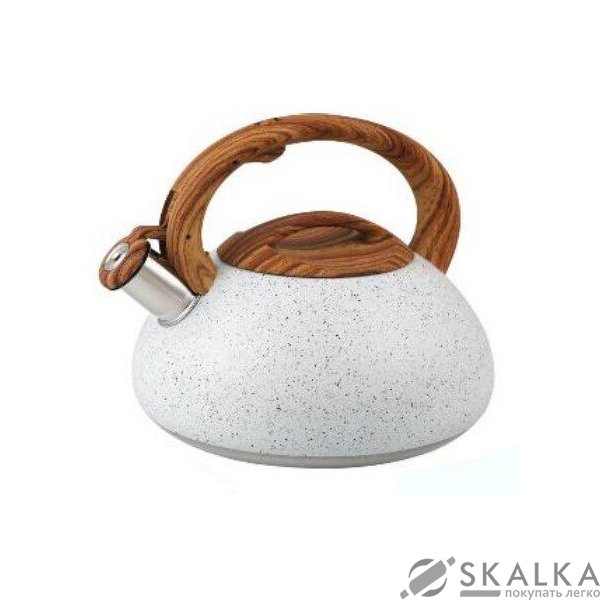 На фото Чайник со свистком Edenberg 3 л (EB-8802 White)