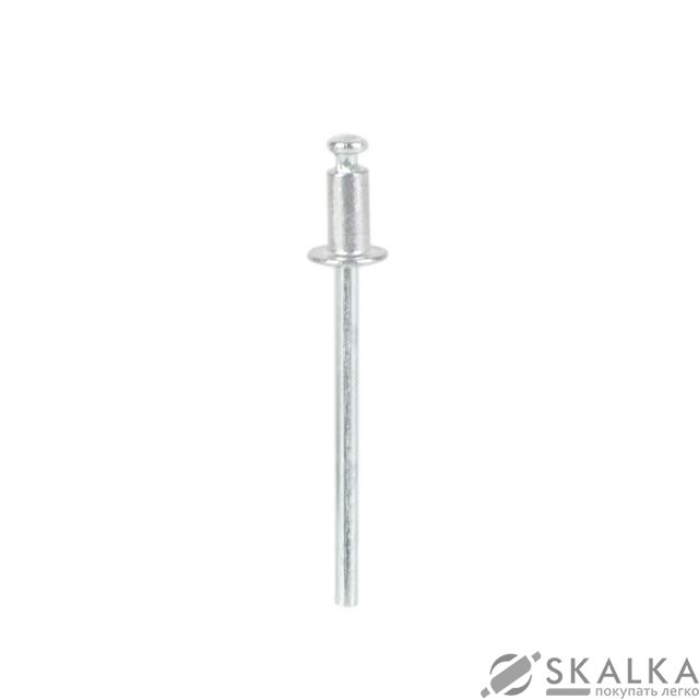 Заклепка алюминиевая Intertool 3.2*6.0мм, упаковка 50шт (RT-3206) На фото Заклепка алюминиевая Intertool 3.2*6.0мм, упаковка 50шт (RT-3206)