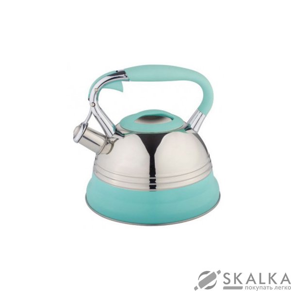 На фото Чайник со свистком Bohmann 3 л (BH 9921 Turquoise)