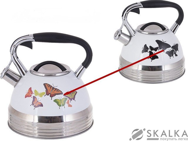 На фото Чайник Edenberg 3 л (EB-1942 Butterfly)