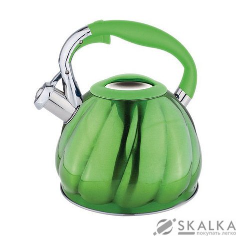 Чайник со свистком Rainstahl 3 л (RS 7644-30 Green) На фото Чайник со свистком Rainstahl 3 л (RS 7644-30 Green)
