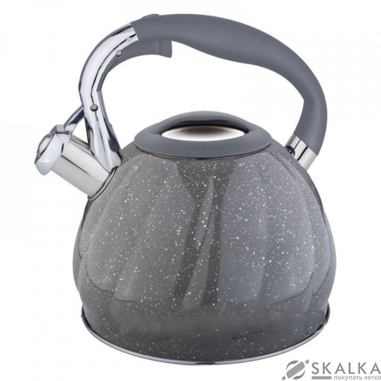 На фото Чайник со свистком Rainstahl 3 л (RS 7645-30 Gray)