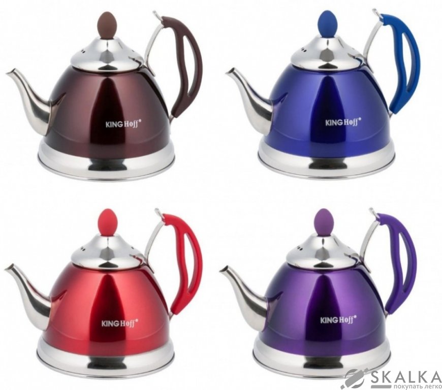 На фото Чайник KingHoff 1 литр (КН-3762)