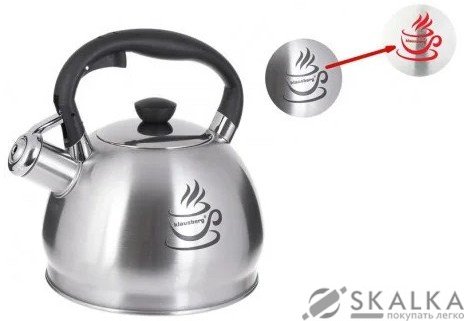 На фото Чайник Klausberg 1.8 литров с термодатчиком (КВ-7044)