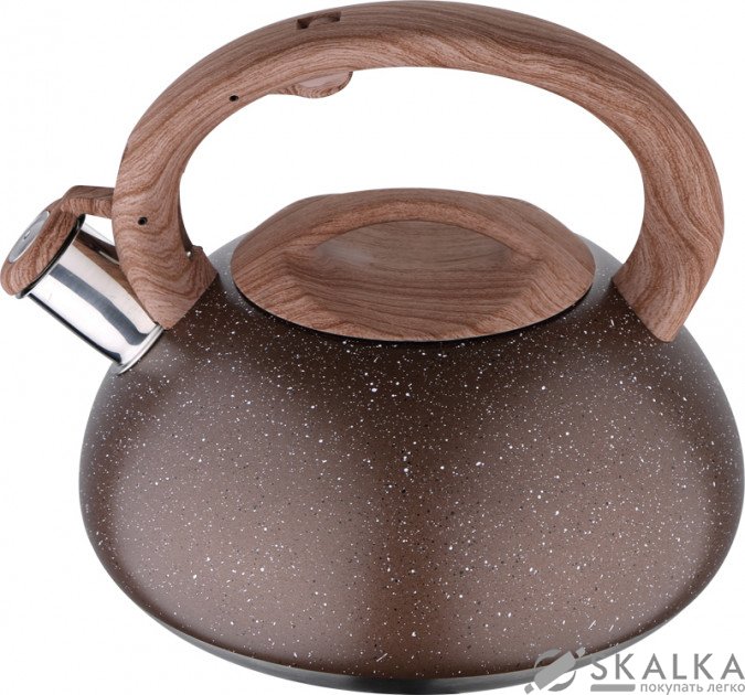 На фото Чайник со свистком Wellberg 3 л (WB-6101)