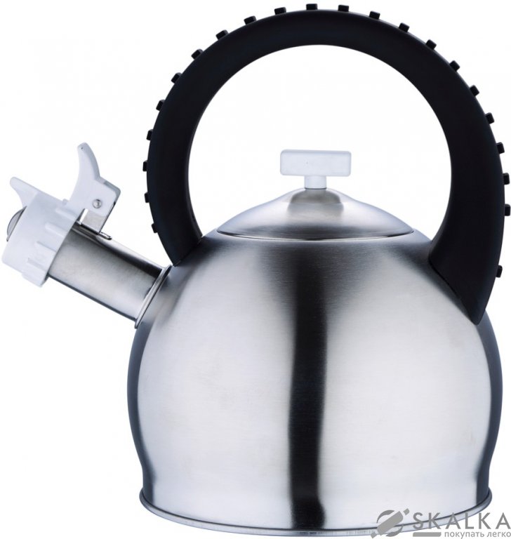 На фото Чайник со свистком Bergner 2.8 л (BG-3742-BK)