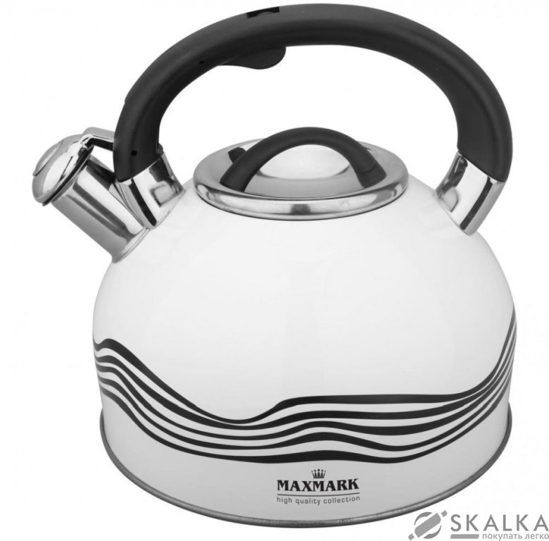 На фото Чайник со свистком Maxmark 3 л (MK-1309)