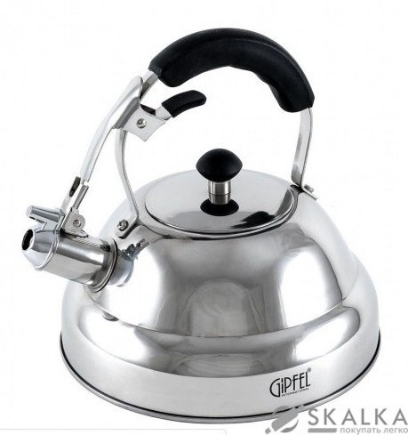 На фото Чайник со свистком Gipfel COSMO 2.5 л (8600)