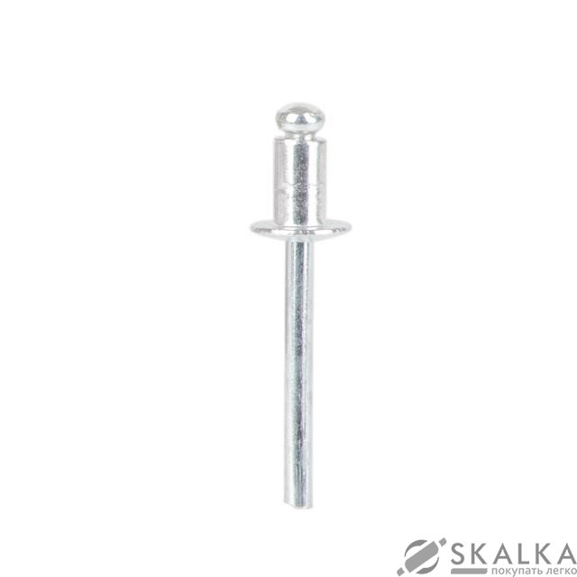 Заклепка алюминиевая Intertool 4.8*8.0мм, упаковка 50шт (RT-4808) На фото Заклепка алюминиевая Intertool 4.8*8.0мм, упаковка 50шт (RT-4808)