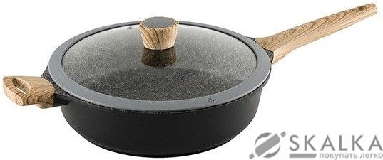 На фото Сотейник с крышкой Gipfel OLIVER 28 х 8 см (0574)