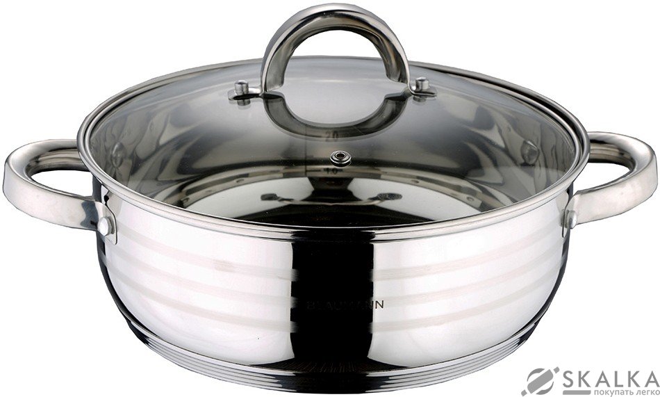 Сотейник с крышкой Blaumann Gourmet Line 22 х 8 см 2.75 л (BL-1002) На фото Сотейник с крышкой Blaumann Gourmet Line 22 х 8 см 2.75 л (BL-1002)