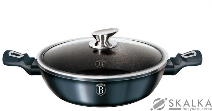 Сотейник Berlinger Haus Aquamarine Metallic Line 24 х 6.5 см 2.3 л (BH-1877) На фото Сотейник Berlinger Haus Aquamarine Metallic Line 24 х 6.5 см 2.3 л (BH-1877)