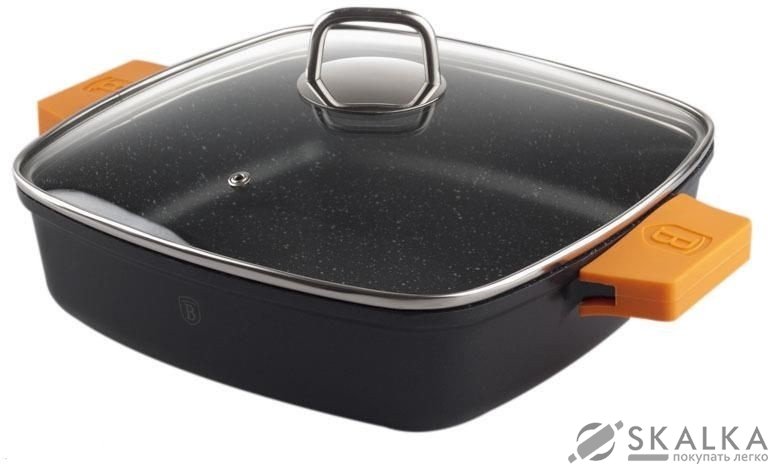 На фото Сотейник с крышкой Berlinger Haus 28 х 28 х 7.5 см 3.8 л (BH-1104N)