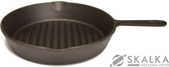 Сковорода-гриль чугунная Gipfel DILETTO 26 см (2750) На фото Сковорода-гриль чугунная Gipfel DILETTO 26 см (2750)