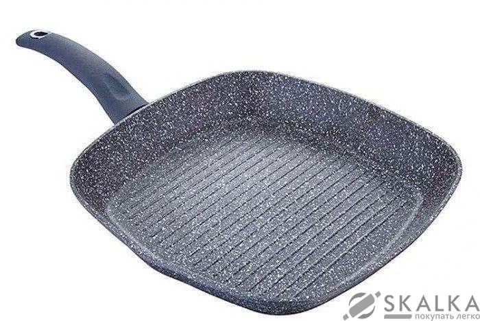 На фото Сковорода-гриль Bergner 28 х 28 см (BG-8520-MBG)