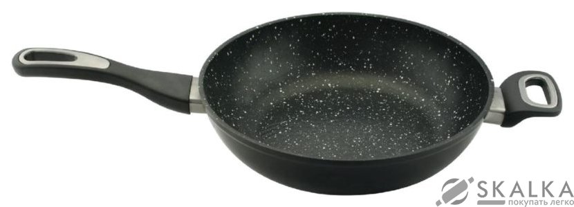 На фото Сковорода-вок KingHoff 28 х 7 см (3963 KH)