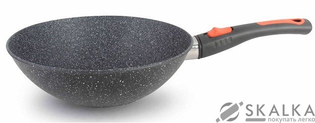 На фото Сковорода-вок Gipfel ERMIN 28 х 8.0 см с мраморным покрытием (2742)