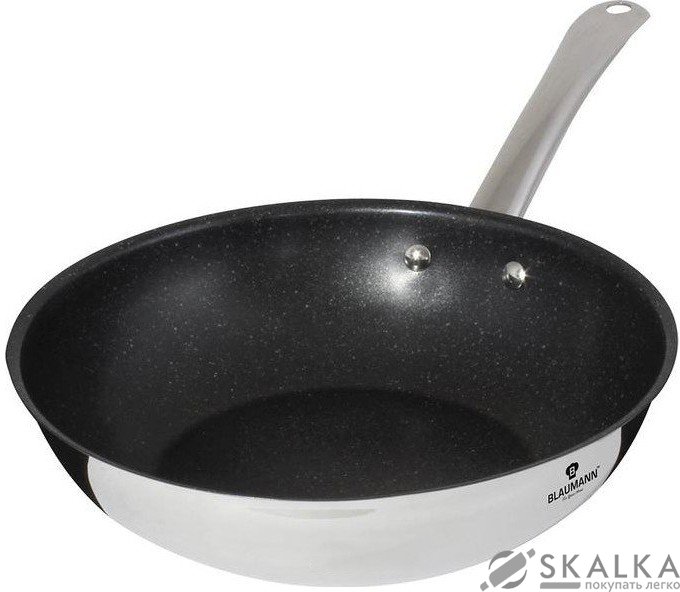 Сковорода-вок Blaumann 28 х 9 см (BL-3242A) На фото Сковорода-вок Blaumann 28 х 9 см (BL-3242A)