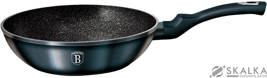 Сковорода-вок Berlinger Haus Aquamarine Edition 28 х 7.4 см (BH-1875) На фото Сковорода-вок Berlinger Haus Aquamarine Edition 28 х 7.4 см (BH-1875)
