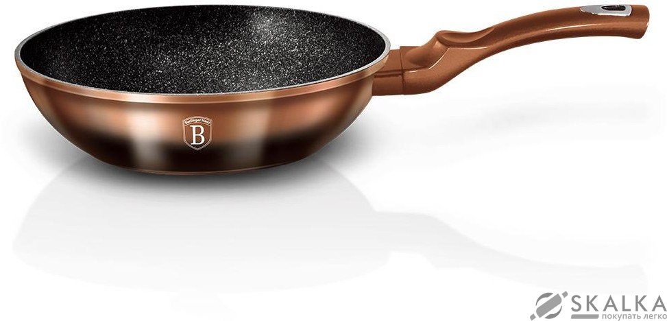 Сковорода-вок Berlinger Haus 28 х 7.4 см (BH-1891) На фото Сковорода-вок Berlinger Haus 28 х 7.4 см (BH-1891)