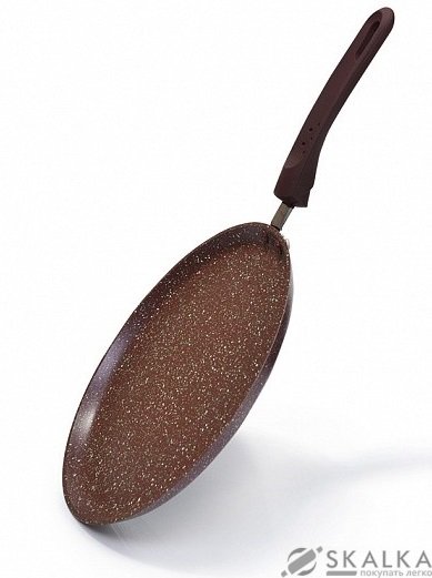 Сковорода для блинов Fissman MOSSES STONE 20 см с антипригарным покрытием (4307) На фото Сковорода для блинов Fissman MOSSES STONE 20 см с антипригарным покрытием (4307)