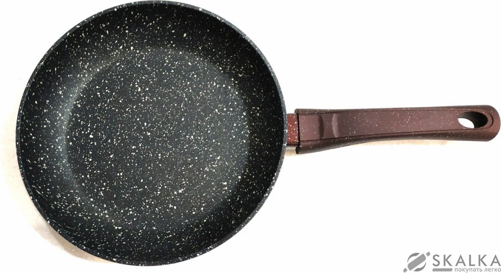 Сковорода Zurrichberg 24 х 4.5 см с мраморным покрытием (ZBP-7030S Burgundy) На фото Сковорода Zurrichberg 24 х 4.5 см с мраморным покрытием (ZBP-7030S Burgundy)