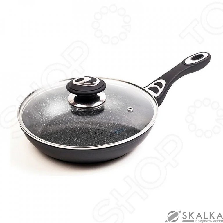 Сковорода Wellberg 28 х 5.3 см (WB-2269-BK) На фото Сковорода Wellberg 28 х 5.3 см (WB-2269-BK)