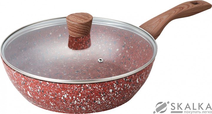 Сковорода Maxmark 24 х 5.5 см с гранитным покрытием (MK-FP5024G) На фото Сковорода Maxmark 24 х 5.5 см с гранитным покрытием (MK-FP5024G)