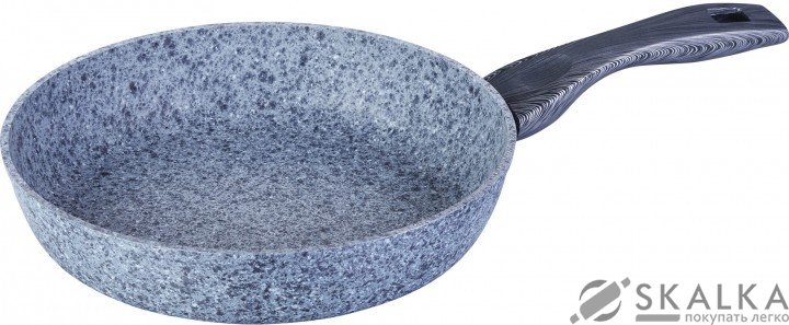 На фото Сковорода Maxmark 24 х 5.5 см с гранитным покрытием (MK-FP4024G)
