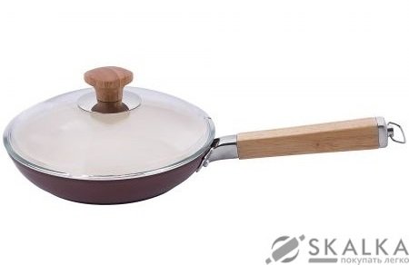На фото Сковорода Krauff Tabacco 26 х 5 см с керамическим покрытием (25-45-052)