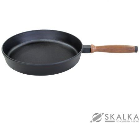 На фото Чугунная сковорода Krauff Casta 28 х 4 см (29-210-017)