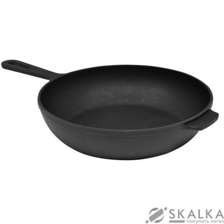 На фото Чугунная сковорода Krauff Casta 26 х 6 см (29-210-026)