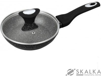 Сковорода Klausberg 18 х 3.8 см с мраморным покрытием (KB-7292) На фото Сковорода Klausberg 18 х 3.8 см с мраморным покрытием (KB-7292)
