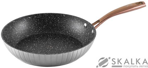 На фото Сковорода Gipfel KAIMAN 26 х 5.5 см с мраморным покрытием (2762)
