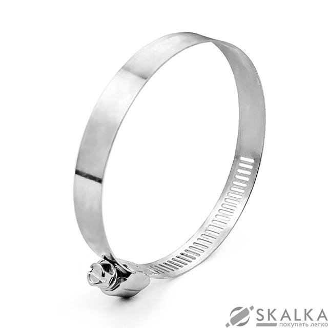 Хомут стальной Intertool оцинкованный 12,7мм D 65-89мм (TC-0165) На фото Хомут стальной Intertool оцинкованный 12,7мм D 65-89мм (TC-0165)