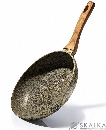 На фото Сковорода Fissman MONBLANE STONE 24 х 4.9 см (4278)