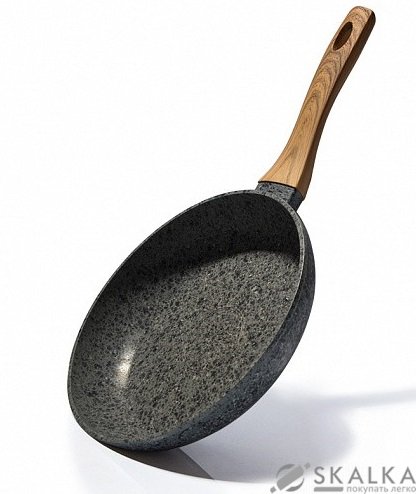 Сковорода Fissman MONBLANE STONE 24 х 4.9 см (4276) На фото Сковорода Fissman MONBLANE STONE 24 х 4.9 см (4276)