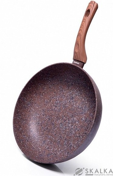 Сковорода глубокая Fissman MAGIC BROWN 28 х 8.1 см (4468) На фото Сковорода глубокая Fissman MAGIC BROWN 28 х 8.1 см (4468)