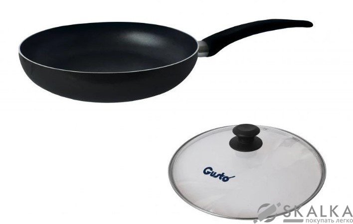 На фото Сковорода Gusto 28 см (86989)