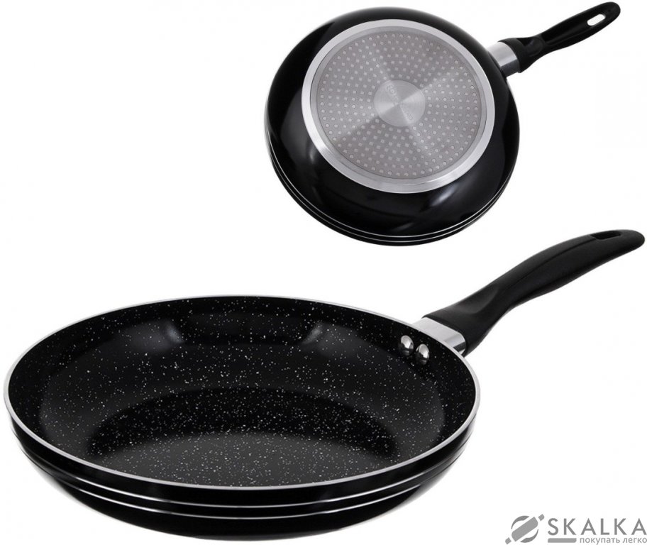 Сковорода Edenberg 24 х 4.5 см с мраморным покрытием (EB-756) На фото Сковорода Edenberg 24 х 4.5 см с мраморным покрытием (EB-756)