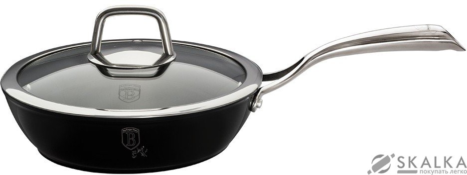 На фото Сковорода Berlinger Haus Black Royal Collection 24 х 6.5 см (BH-1678)
