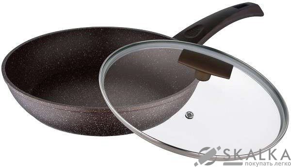 Сковорода Bergner 28 х 5.2 см (BG-8075-MBG) На фото Сковорода Bergner 28 х 5.2 см (BG-8075-MBG)