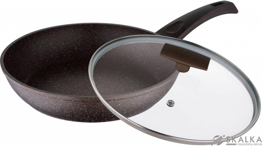 Сковорода Bergner 24 х 4.5 см (BG-8073-MBG) На фото Сковорода Bergner 24 х 4.5 см (BG-8073-MBG)