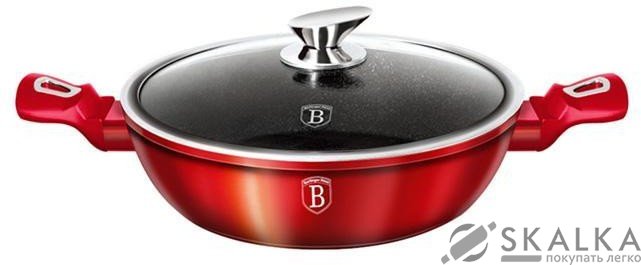 Сотейник Berlinger Haus Burgundy Metallic Line 24 см (BH-1262N) На фото Сотейник Berlinger Haus Burgundy Metallic Line 24 см (BH-1262N)