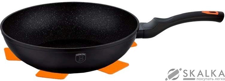 Сковорода-вок Berlinger Haus Granit Diamond Line 28 см (BH-1796) На фото Сковорода-вок Berlinger Haus Granit Diamond Line 28 см (BH-1796)