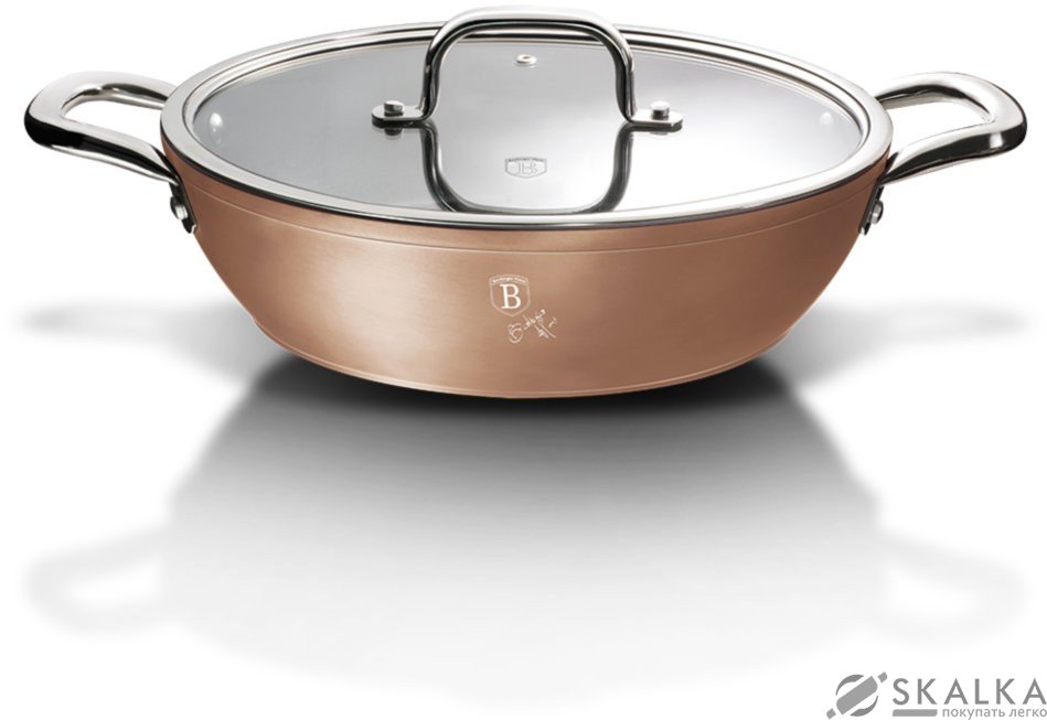 Сотейник Berlinger Haus Bronze Titan Collection 3.8 л (BH-1740) На фото Сотейник Berlinger Haus Bronze Titan Collection 3.8 л (BH-1740)
