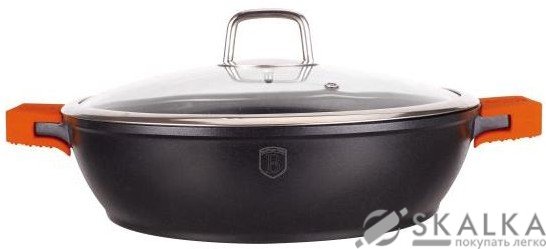 Сотейник Berlinger Haus Granit Diamond Line 32 см 5.2 л (BH-1110N) На фото Сотейник Berlinger Haus Granit Diamond Line 32 см 5.2 л (BH-1110N)