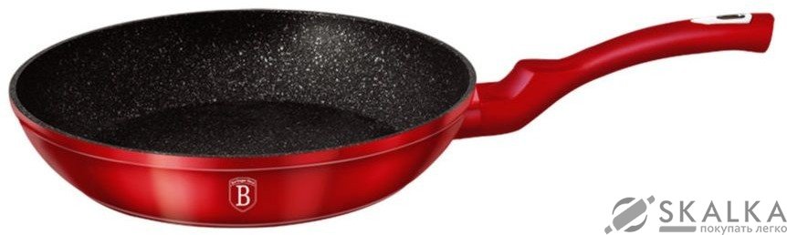 Сковорода Berlinger Haus Burgundy Metallic Line 26 см (BH-1832N) На фото Сковорода Berlinger Haus Burgundy Metallic Line 26 см (BH-1832N)